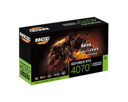 Видеокарта INNO3D RTX4070 Ti SUPER X3 OC 16GB