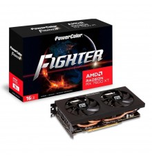 Видеокарта PowerColor RX7600XT Fighter 16GB                                                                                                                                                                                                               