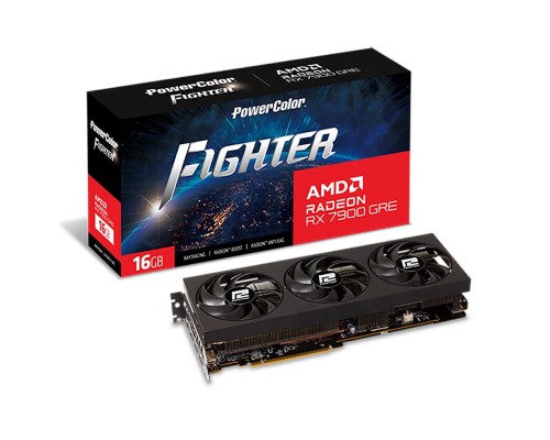 Видеокарта PowerColor RX7900GRE Fighter 16GB