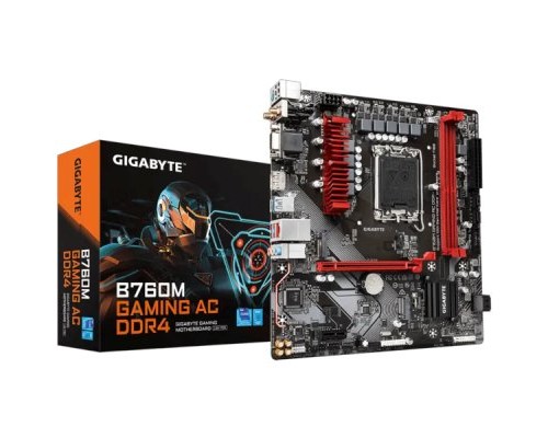 Материнская плата GigaByte B760M Gaming AC DDR4