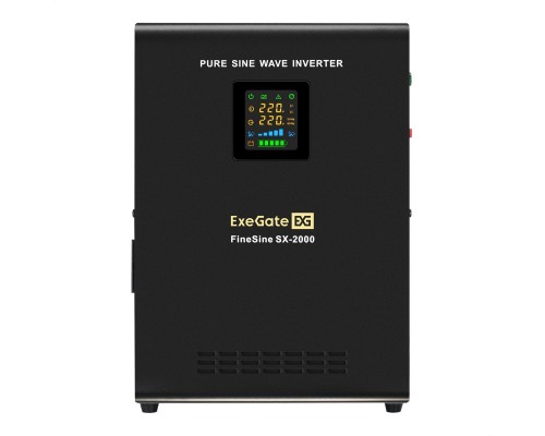 Источник бесперебойного питания ExeGate FineSine SX-2000.LCD.AVR.2SH