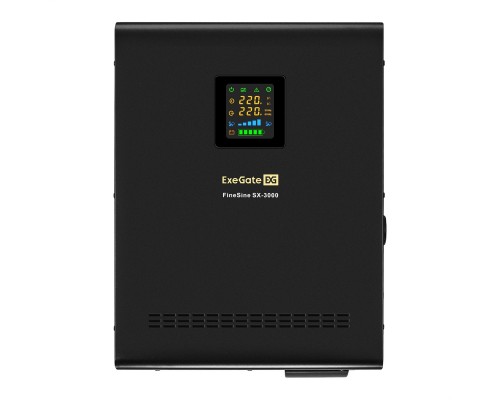 Источник бесперебойного питания ExeGate FineSine SX-3000.LCD.AVR.2SH.T