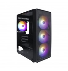 Корпус 1STPLAYER FD3-M Black FD3-M-BK-4F1                                                                                                                                                                                                                 