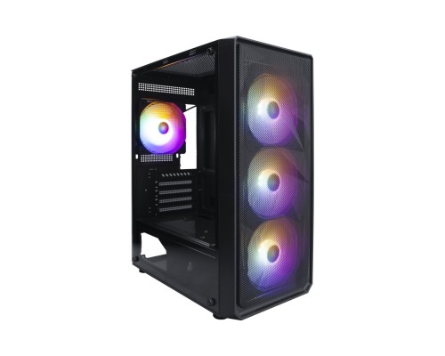 Корпус 1STPLAYER FD3-M Black FD3-M-BK-4F1