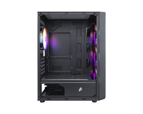 Корпус 1STPLAYER FD3-M Black FD3-M-BK-4F1