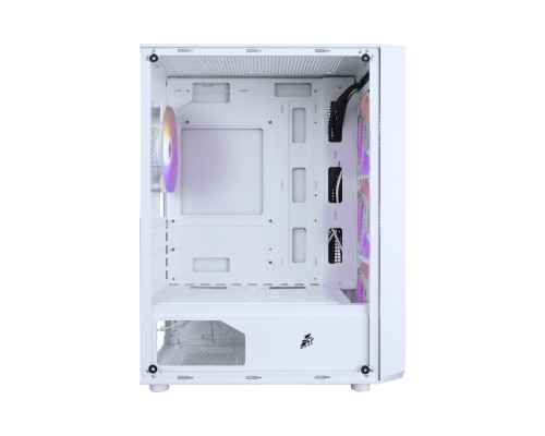 Корпус 1STPLAYER FD3-M White FD3-M-WH-4F1-W