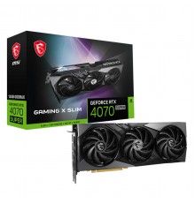 Видеокарта MSI GeForce RTX 4070 SUPER 12G GAMING X SLIM                                                                                                                                                                                                   