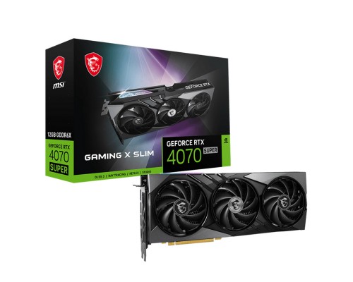 Видеокарта MSI GeForce RTX 4070 SUPER 12G GAMING X SLIM