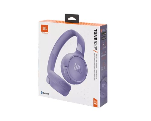 Наушники JBL Tune 520BT JBLT520BTPUR пурпурный