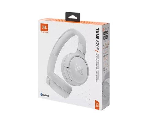 Наушники JBL Tune 520BT JBLT520BTWHT белый