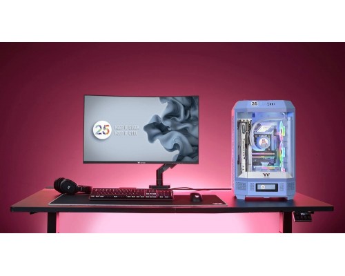 Корпус Thermaltake The Tower 300 Hydrangea Micro Tower Без БП голубой CA-1Y4-00SFWN-00