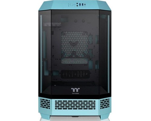 Корпус Thermaltake The Tower 300 Turquoise Micro Tower Без БП голубой CA-1Y4-00SBWN-00