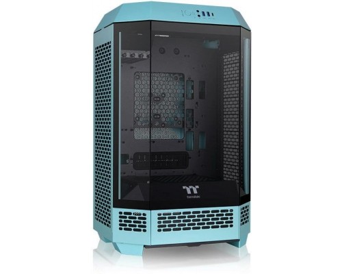 Корпус Thermaltake The Tower 300 Turquoise Micro Tower Без БП голубой CA-1Y4-00SBWN-00