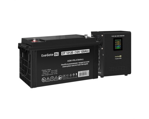 Комплект ИБП EX295995RUS + батарея 120Aч EX282988RUS 1шт