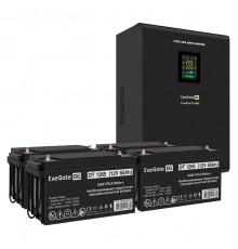 Комплект ИБП EX296004RUS + батарея 65Aч EX282980RUS 4шт                                                                                                                                                                                                   