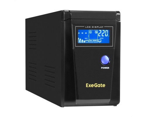 Источник бесперебойного питания ExeGate SineTower SN-600.LCD.AVR.2SH