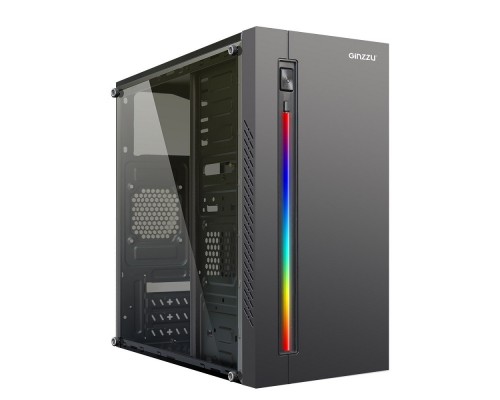 Корпус Ginzzu D370 RGB Window