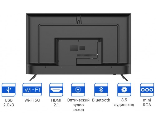 Телевизор Topdevice TDTV55CS06U_BK