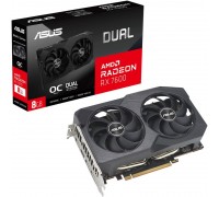 Видеокарта ASUS AMD Radeon RX 7600 DUAL OC V2 DUAL-RX7600-O8G-V2                                                                                                                                                                                          