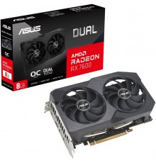 Видеокарта ASUS AMD Radeon RX 7600 DUAL OC V2 DUAL-RX7600-O8G-V2                                                                                                                                                                                          