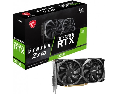 Видеокарта MSI GeForce RTX 3050 VENTUS 2X XS 8G