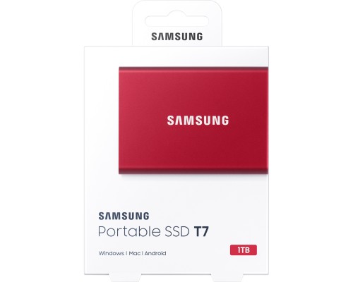 Внешний SSD диск Samsung T7 1Tb MU-PC1T0R/WW