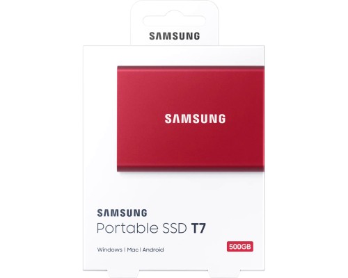 Внешний SSD диск Samsung T7 500Gb MU-PC500R/WW