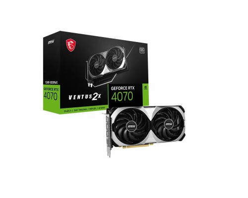 Видеокарта MSI nVidia GeForce RTX 4070 Ventus 2X E 12G