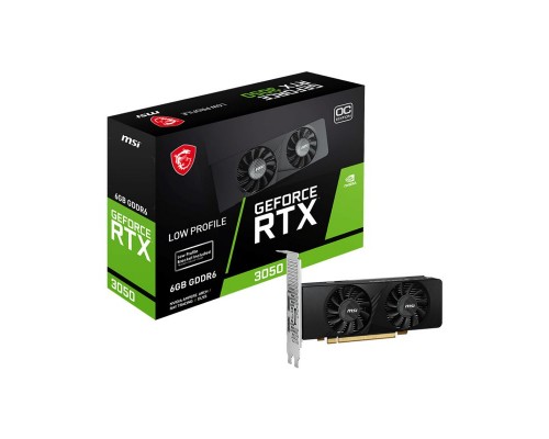 Видеокарта MSI nVidia GeForce RTX 3050 LP 6G OC