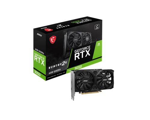 Видеокарта MSI nVidia GeForce RTX 3050 Ventus 2X 6G