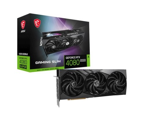 Видеокарта MSI nVidia GeForce RTX 4080 Super 16G Gaming Slim