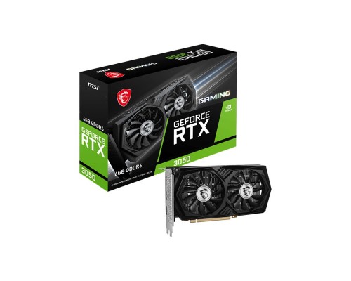 Видеокарта MSI nVidia GeForce RTX 3050 Gaming 6G