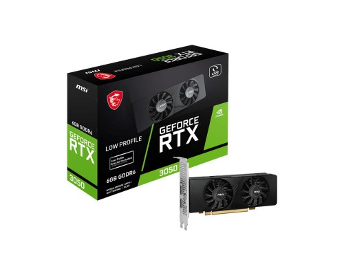 Видеокарта MSI nVidia GeForce RTX 3050 LP 6G