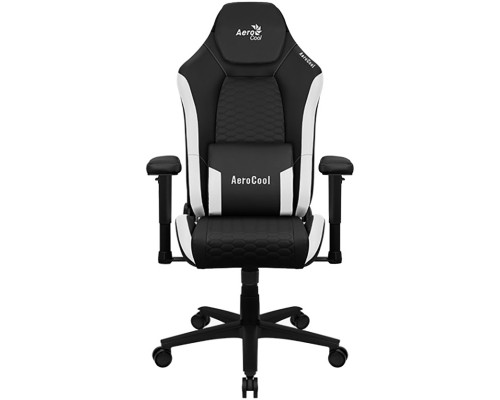 Кресло Aerocool Crown Leatherette Black White 4711099471201