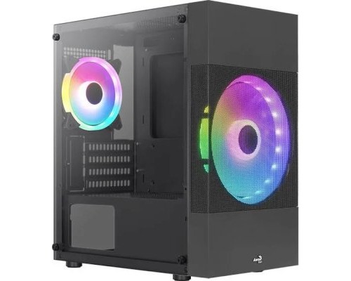 Корпус AeroCool Atomic Lite-G-BK-V2 4710562758603