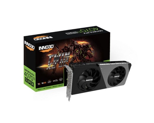 Видеокарта Inno3D nVidia GeForce RTX 4070 Ti Super Twin X2 16Gb N407TS2-166XX-186156N