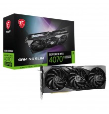 Видеокарта MSI RTX 4070 Ti SUPER 16G GAMING SLIM                                                                                                                                                                                                          