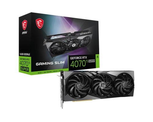 Видеокарта MSI RTX 4070 Ti SUPER 16G GAMING SLIM