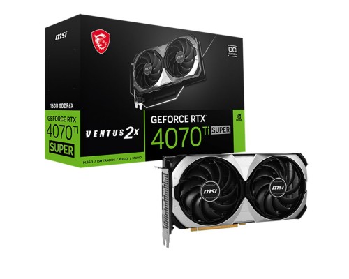 Видеокарта MSI RTX 4070 Ti SUPER 16G VENTUS 2X OC