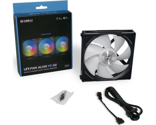 Вентилятор Lian Li UNI FAN AL140 V2 Black G99.14ALV21B.R0