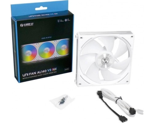 Вентилятор Lian Li UNI FAN AL140 V2 White G99.14ALV21W.R0