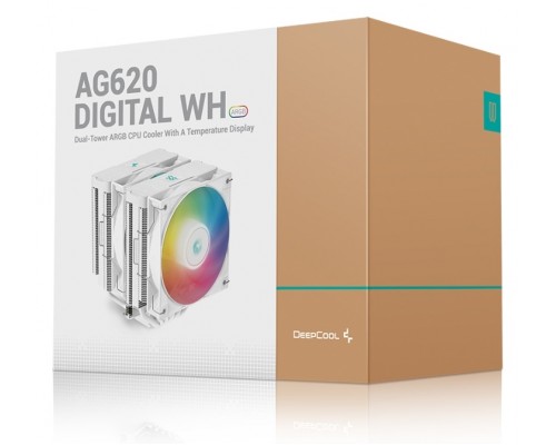 Кулер Deepcool AG620 Digital White ARGB