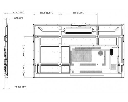 Интерактивная панель Hikvision DS-D5B86RB/C