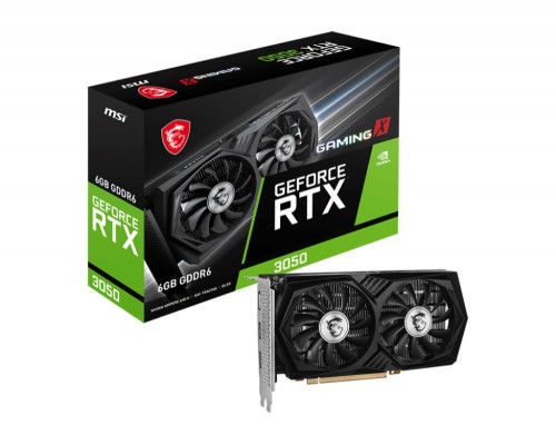 Видеокарта MSI nVidia GeForce RTX 3050 Gaming X 6G