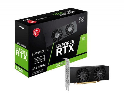 Видеокарта MSI nVidia GeForce RTX 3050 LP 6G OC