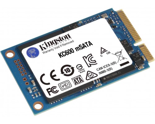 Накопитель SSD Kingston KC600 512Gb SKC600MS/512G