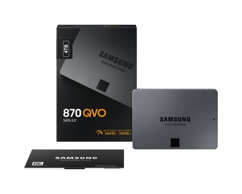 Накопитель SSD Samsung 870 QVO 4Tb MZ-77Q4T0BW