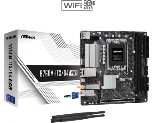 Материнская плата ASRock B760M-ITX/D4 WiFi