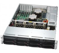 Серверная платформа Supermicro SuperServer SYS-621P-TRT 2U Rack, 2x10GbE, 8xLFF, DDR5, 16 слотов RAM, до 4096 Гб, 2xPCIe 5.0 x8, 4xPCIe 5.0 x16, 2xM.2 NVMe, 1200 Вт БП                                                                                   