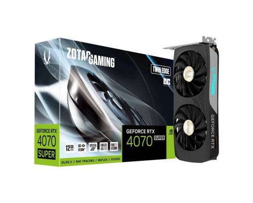 Видеокарта Zotac RTX4070 SUPER TWIN EDGE OC 12GB